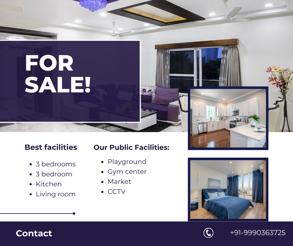 3 bhk on sale khanpur