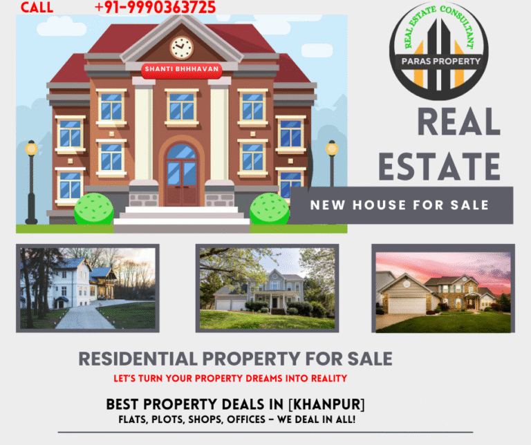 best property dealer for 1,2,3 bhk in khanpur
