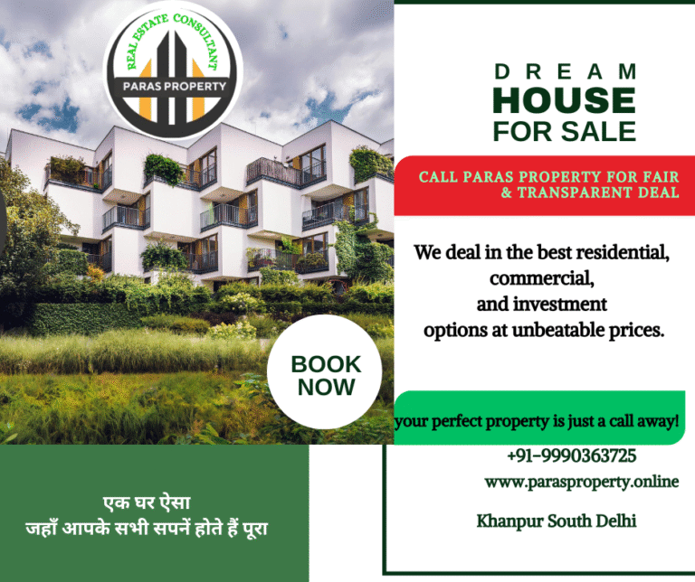 Prime property 2-3bhk in khanpur