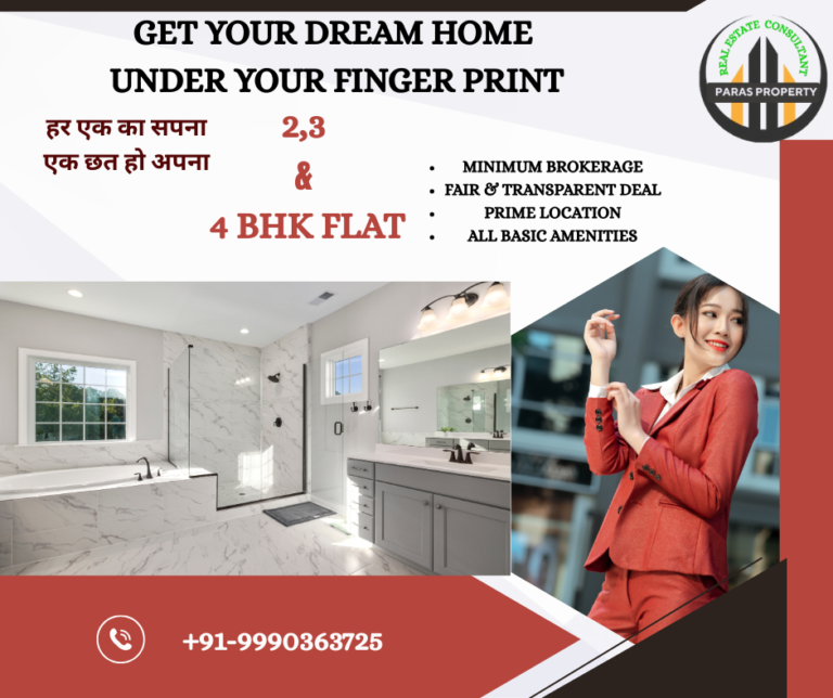 Minimum Brokerage Property in Khanpur-2,3bhk