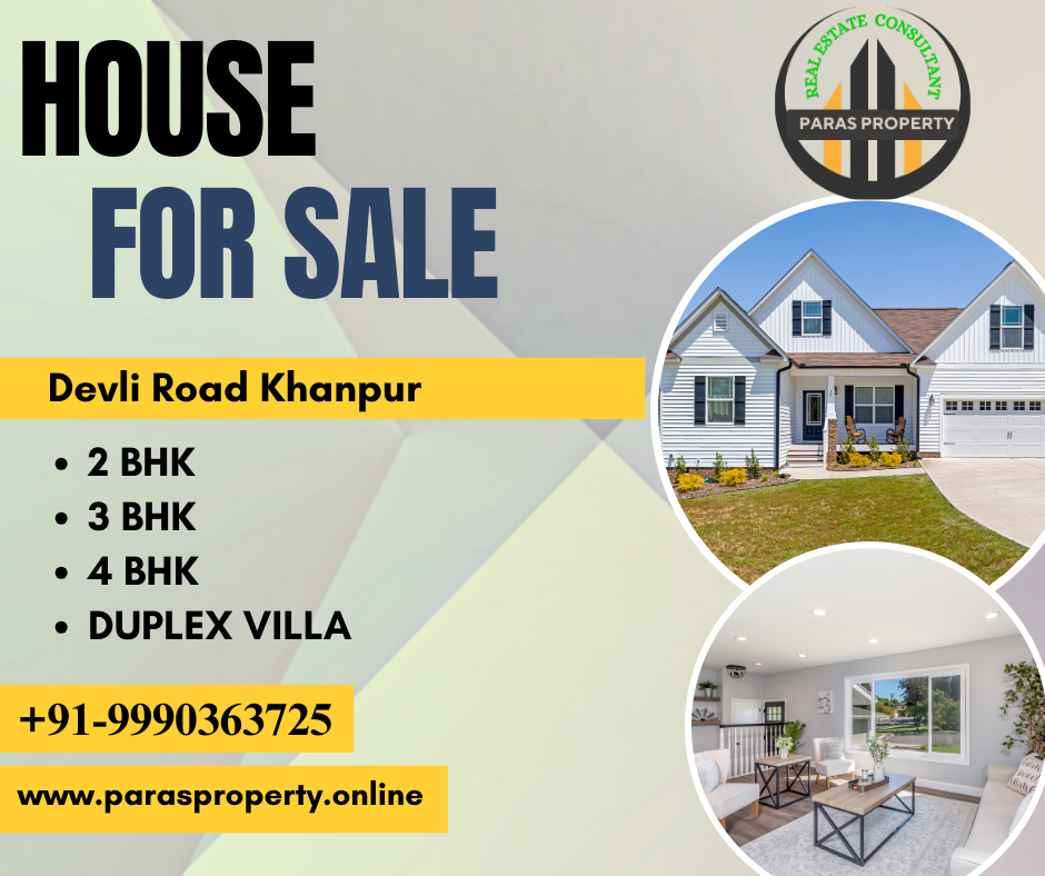 Genuine Property Dealer Khanpur-1,2 BHK